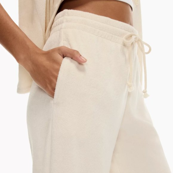 Wilfred Cream Wide-Leg Trousers - Picture 2 of 11